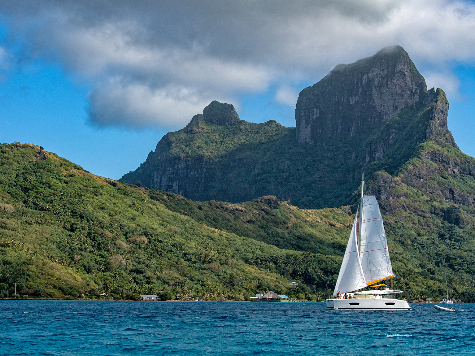La Polynésie en catamaran privé