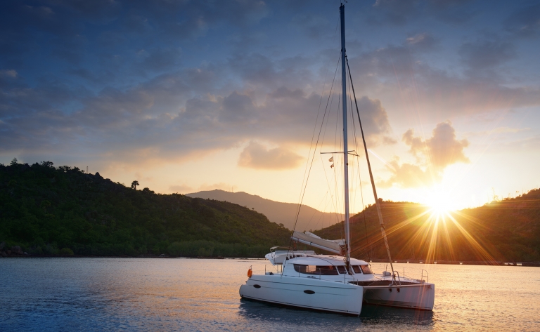 Début de votre croisière en catamaran privé