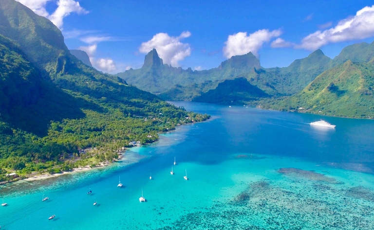 Moorea, entre montagnes et lagon